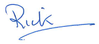 Rick Watson's signature