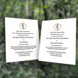 Two Andersen Award certificates superimposed on a rainforest background.