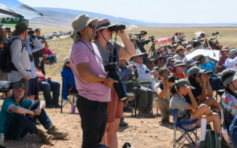 Attendees of the 2025 California Condor release.