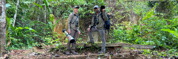 Russell Thorstrom and Julio Gallardo in Brazil