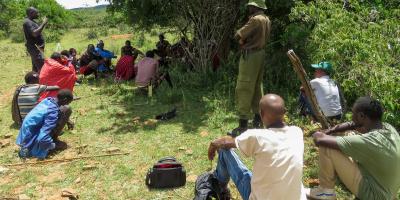 Biologists receive training in Kenya