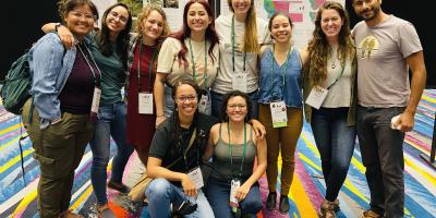 The Puerto Rico Field team gathered at a conference