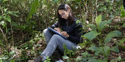 Biologist in the Field