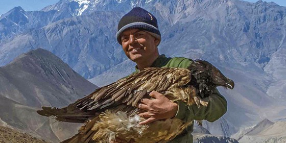 Tulsi Subedi studied Bearded Vultures in Nepal