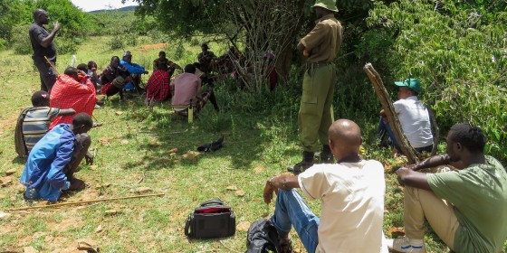 Biologists receive training in Kenya