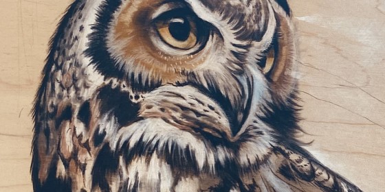 Great Horned by Jen Smith
