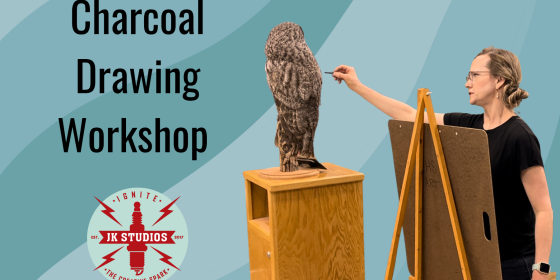 Charcoal Drawing Workshop with Julie Shelton